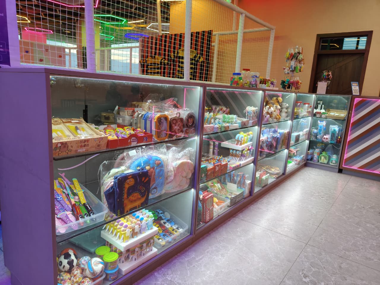 Toy's Section — redeem arcade coins for toys